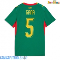 Camisa de time de futebol Senegal Idrissa Gueye #5 Replicas 2º Equipamento Feminina Mundo 2026 Manga Curta